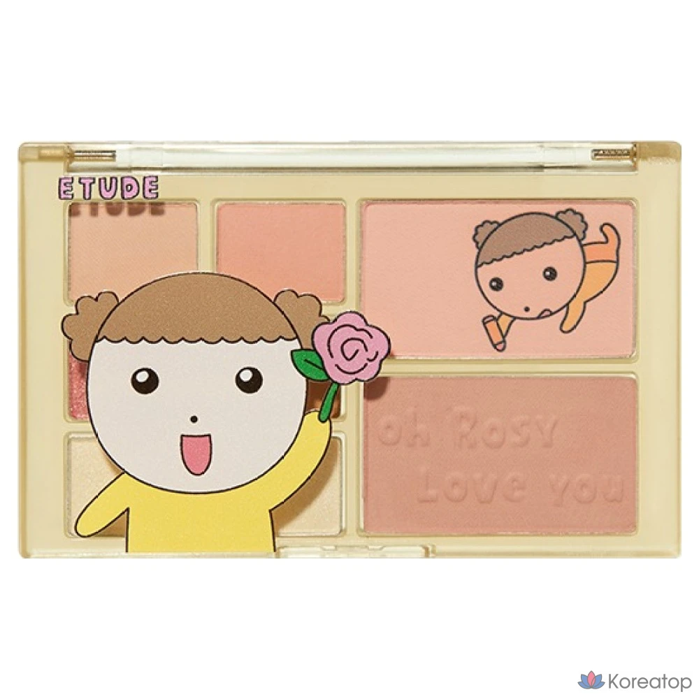 Палетка теней для век Etude House Maru Kangjwi Play Multi Eyes Palette, Maru I Only Love You, 1 шт.