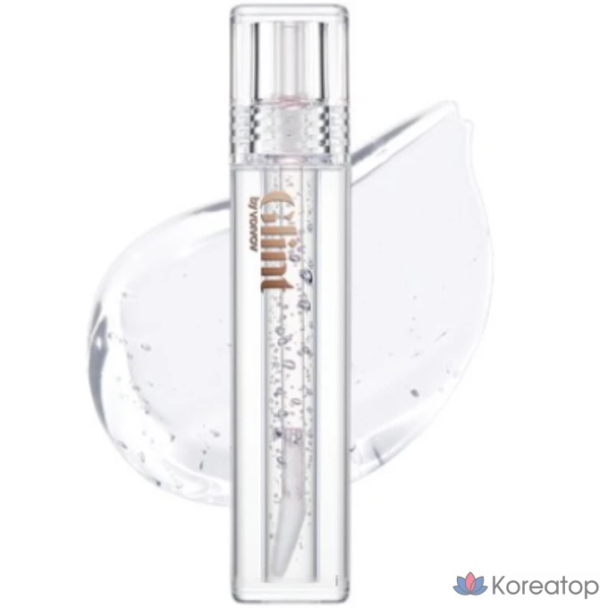 Жидкий гелевый хайлайтер Glint by VDIVOV, № 02, блеск для губ, 1 шт.