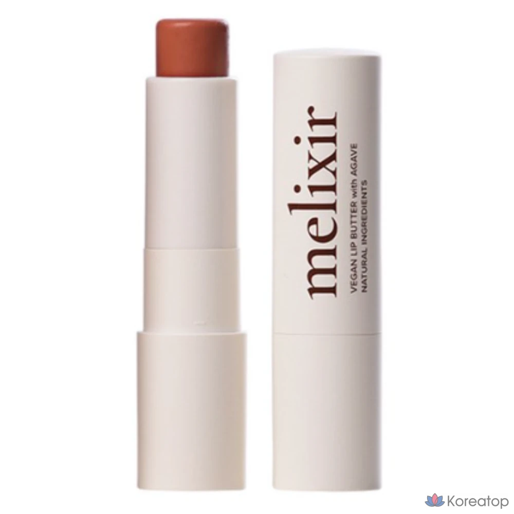 Бальзам для губ Melixir Lip Butter, оттенок Caramel, 3.9 г, 1 шт.