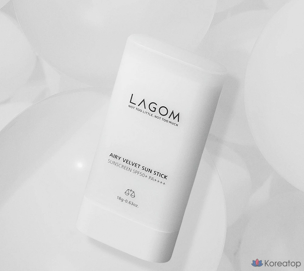 Солнцезащитный стик Lagom Airy Velvet SPF50+ PA++++, 18 г, 1 шт.