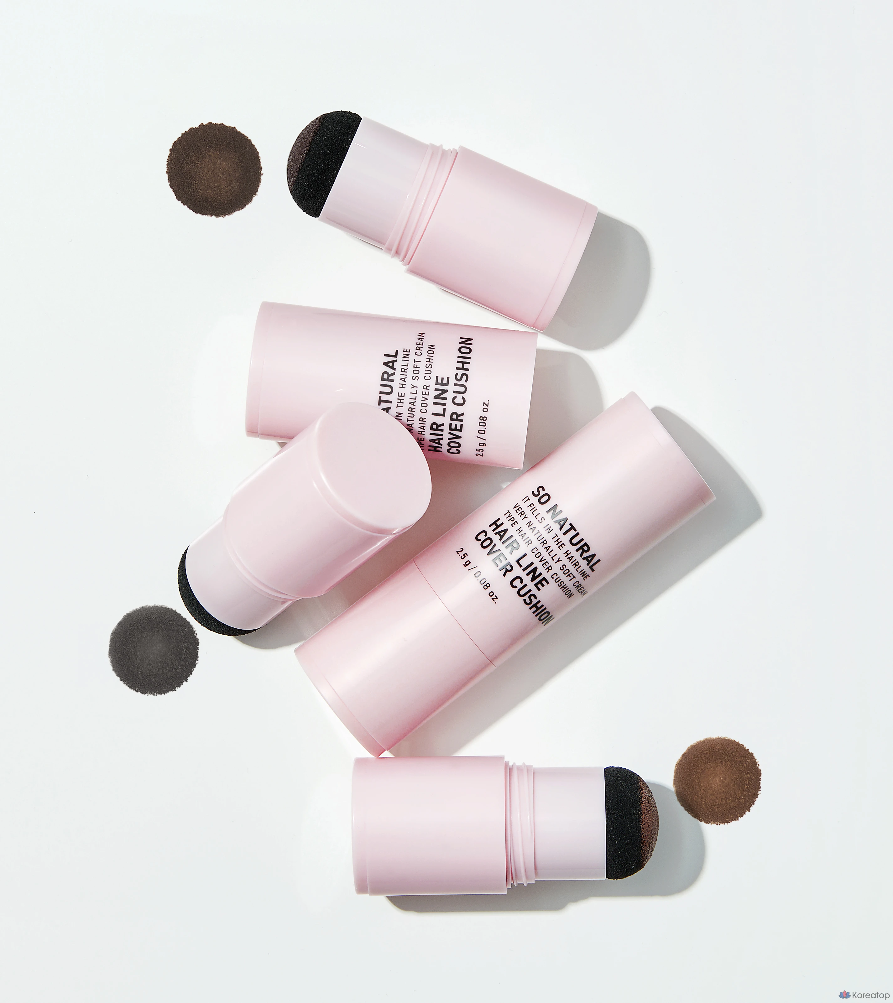 Тональный крем So Natural Hairline Cover Cushion, 2.5g, натуральный черный, 1 шт., фото 4