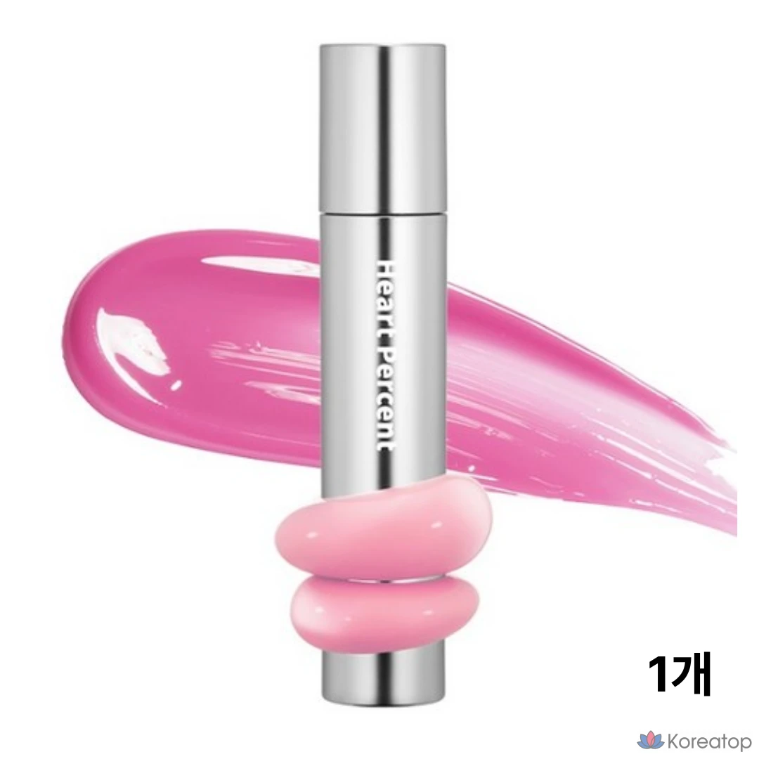 Тинт для губ Heart Percent Dot On Mood One Way Glow 4 г, 04 PINK Babe, 1 шт.