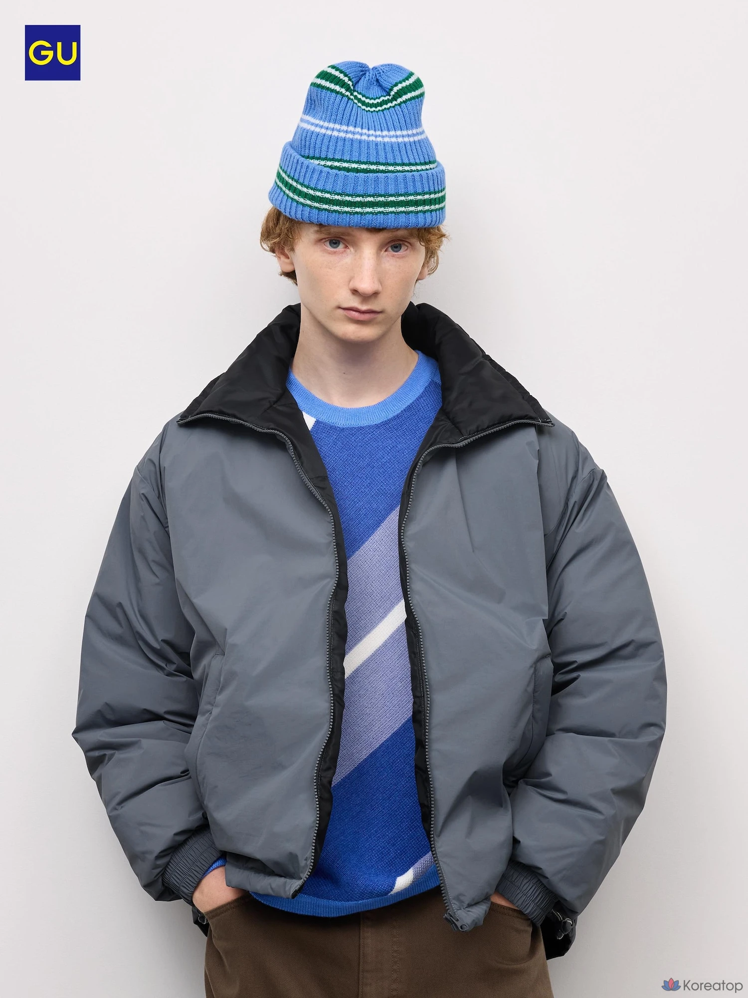Утепленная куртка Uniqlo Warm Padded Stand Jacket