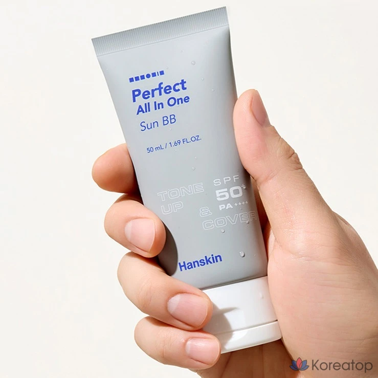 Солнцезащитный BB-крем HANSKIN Perfect All-in-One, 50 мл, 1 шт., фото 3