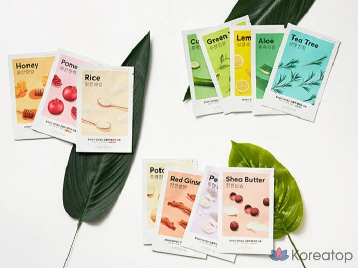 Маска-салфетка Missha Airy с маслом чайного дерева, 1 упаковка, 100 штук., фото 2