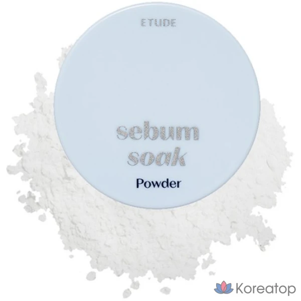 Успокаивающая пудра для кожи Etude House, 5 г, синяя, 1 шт.