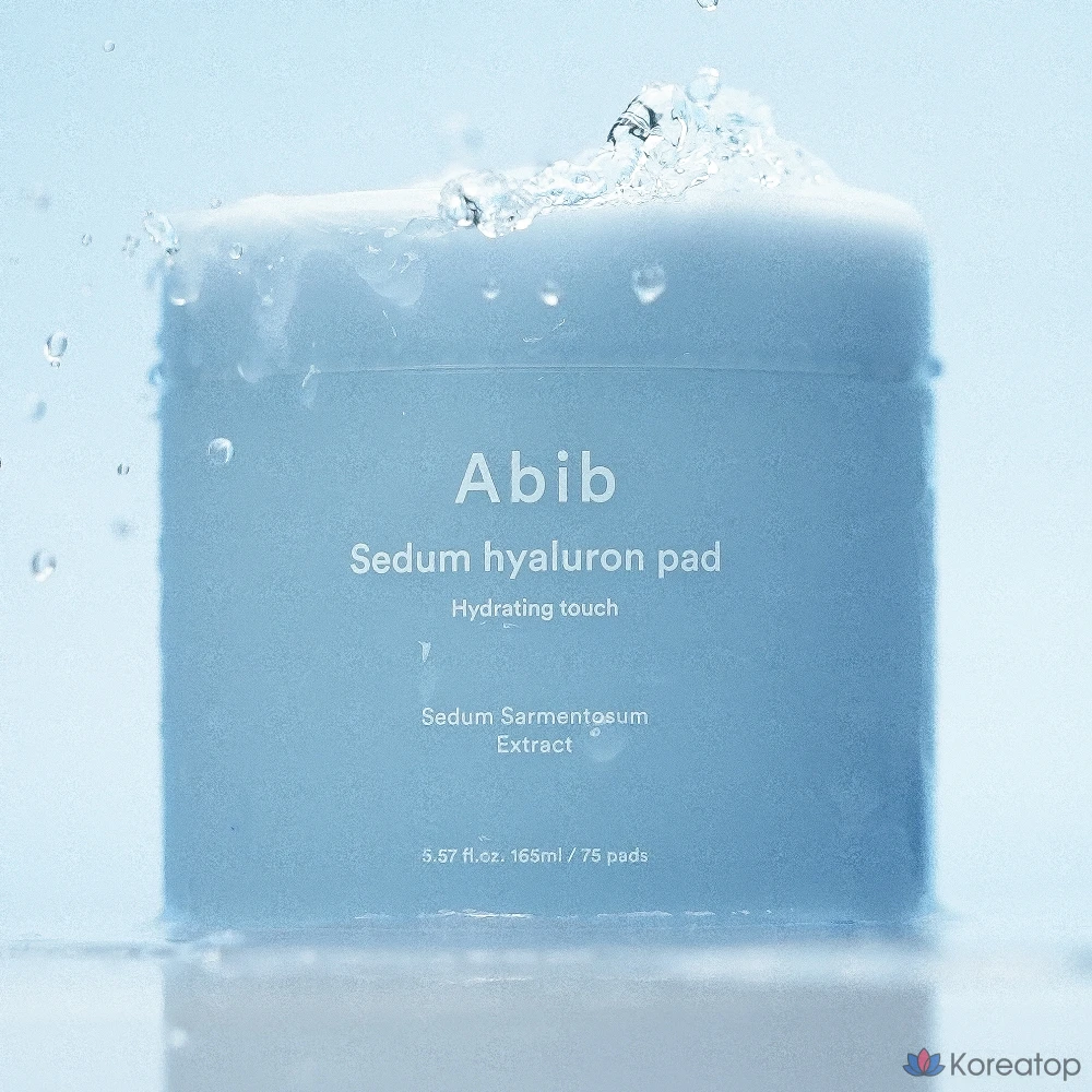 Увлажняющие подушечки Abib с гиалуроновой кислотой, 165 мл, 75 листов, 1 упаковка.