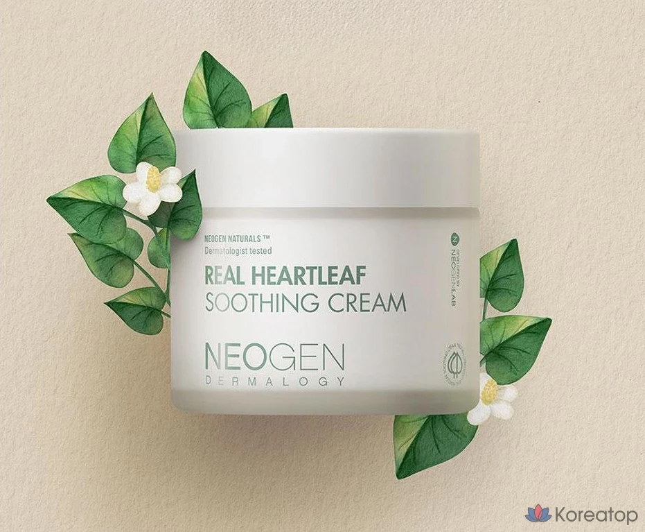 Успокаивающий крем Neogendermalogie Real Heartleaf, 80 г, 1 шт.