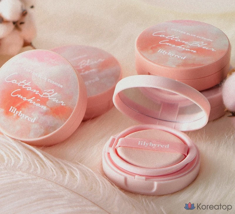 Тональный крем-кушон Lilybyred Cotton Blur, 15 г, № 19, чистый хлопок, 1 шт., фото 4