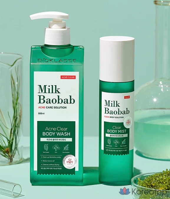 Гель для душа Milk Baobab Acne Clear, 500 мл, 1 шт.
