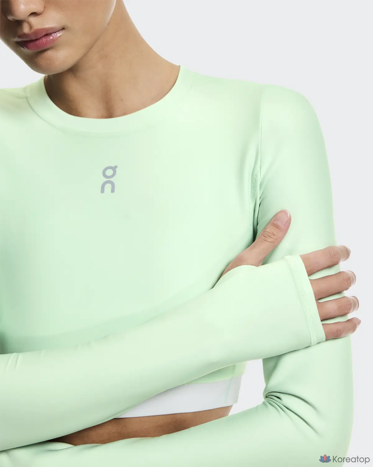 Кроп-лонгслив ON Train Long Sleeve Crop, фото 7