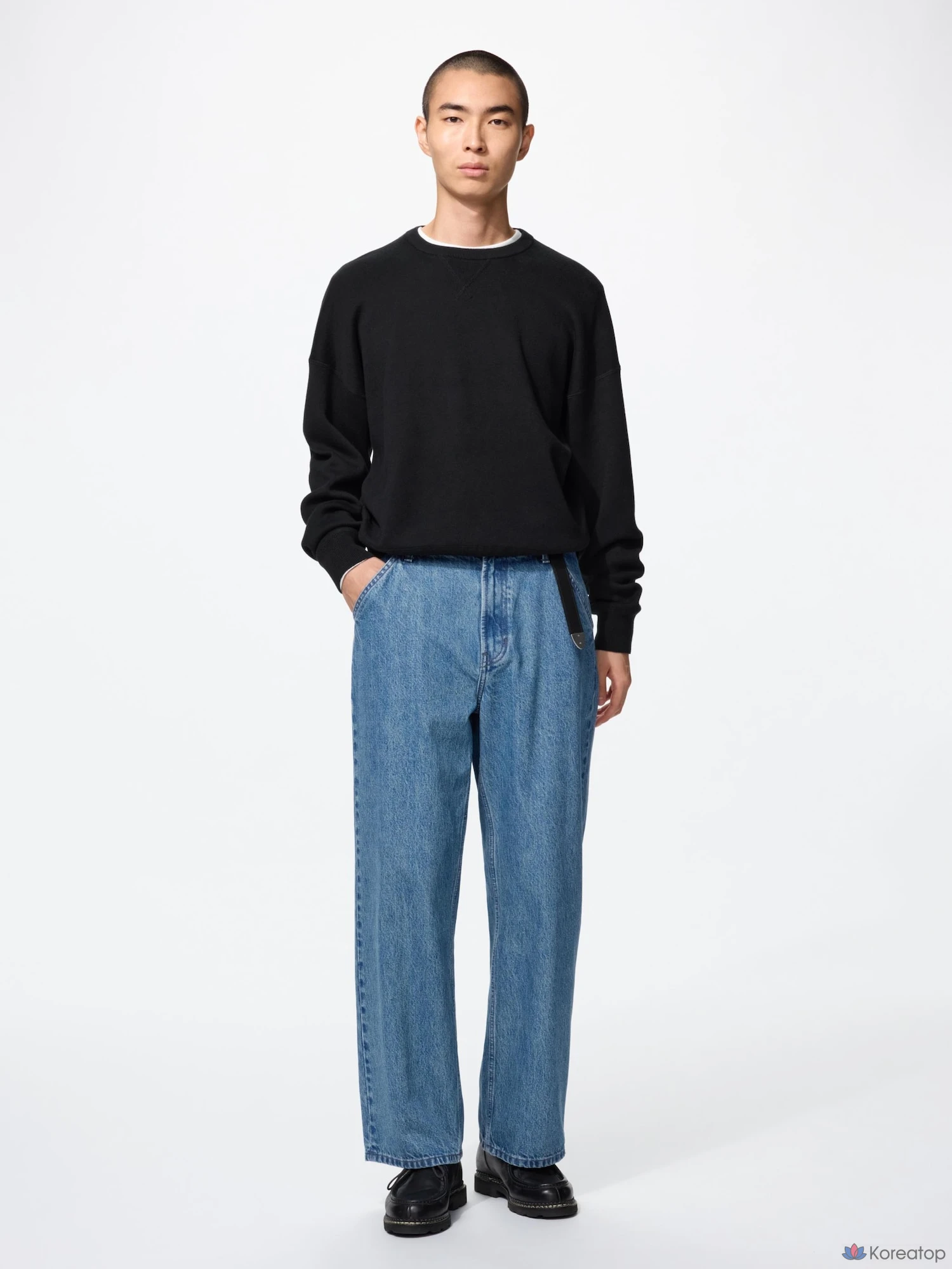 Джинсы Uniqlo Baggy Straight Jeans
