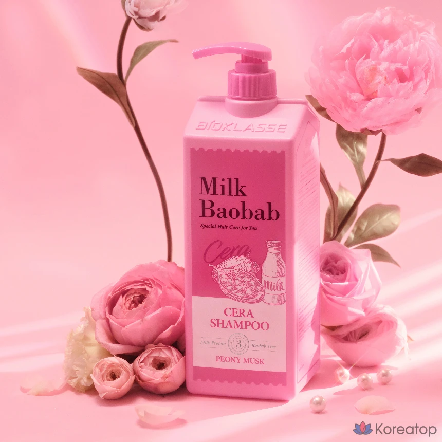 Молочный шампунь Milk Baobab Sera Peony Musk, 1,2 л, 1 шт.