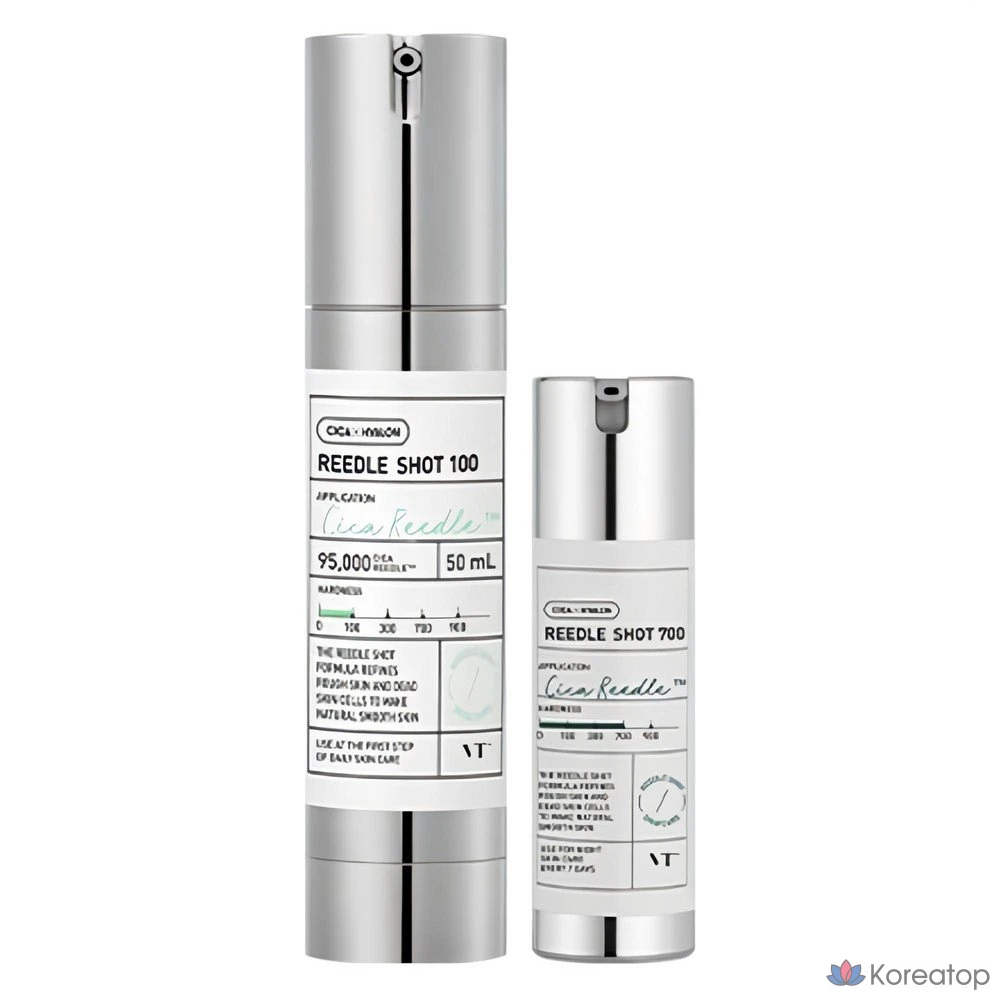 Набор VT Cosmetics Riddle Shot: 100 флаконов по 50 мл + 700 флаконов по 10 мл (3 набора).