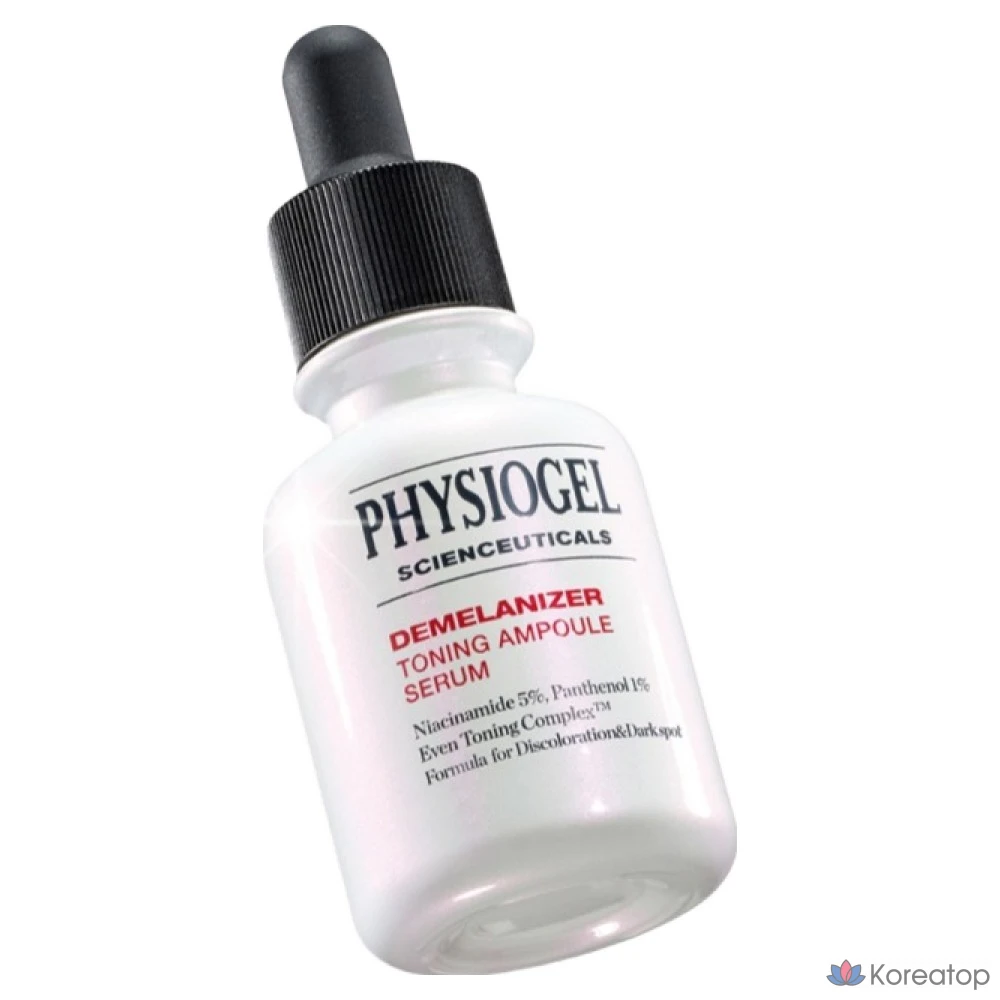 Сыворотка-ампула для тонизирования и демеланизации PHYSIOGEL Scientifics, 20 мл, 1 шт., фото 3