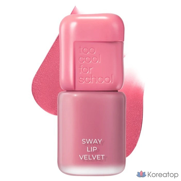 Помада Too Cool For School Sway Velvet Lip Tint, оттенок 09 Cool Stain, 1 шт.