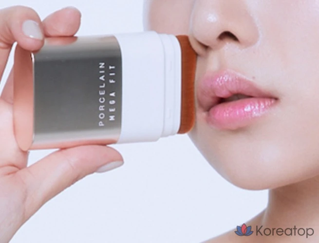 Тональный крем-стик CHOSUNGAH Mega Fit Stick Foundation Master Porcelain SPF50+ PA++++ 16 г, 1 шт., 02W, медово-бежевый., фото 3