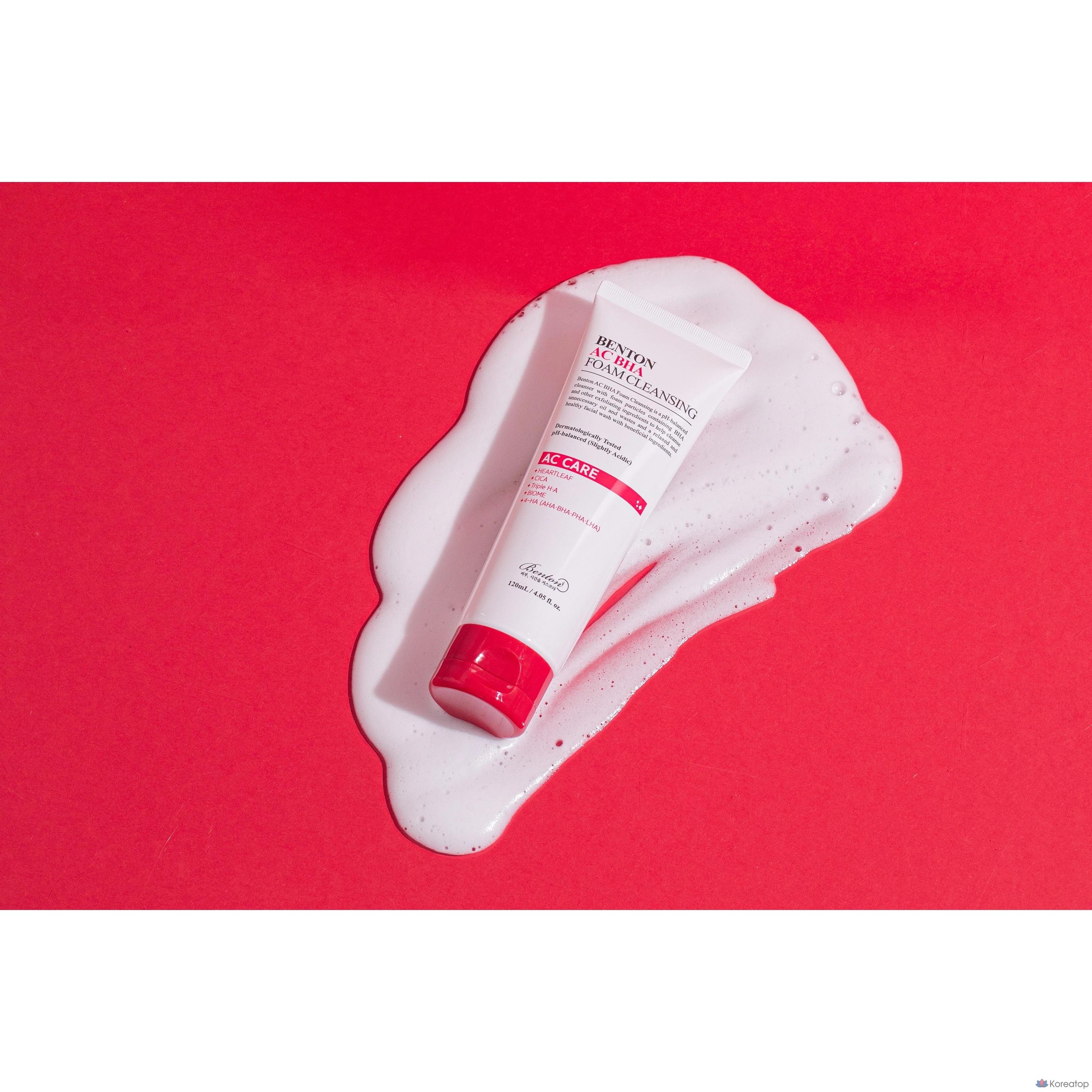 Пенка для умывания от акне Benton AC BHA, 120 мл, 1 шт.