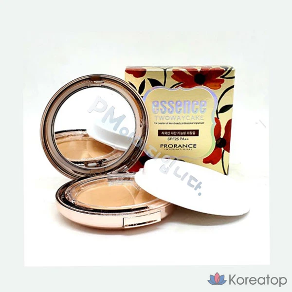 Prorance Essence Two-Way Cake/Main Product + Refill, 33 Brown Beige, 1 ea.