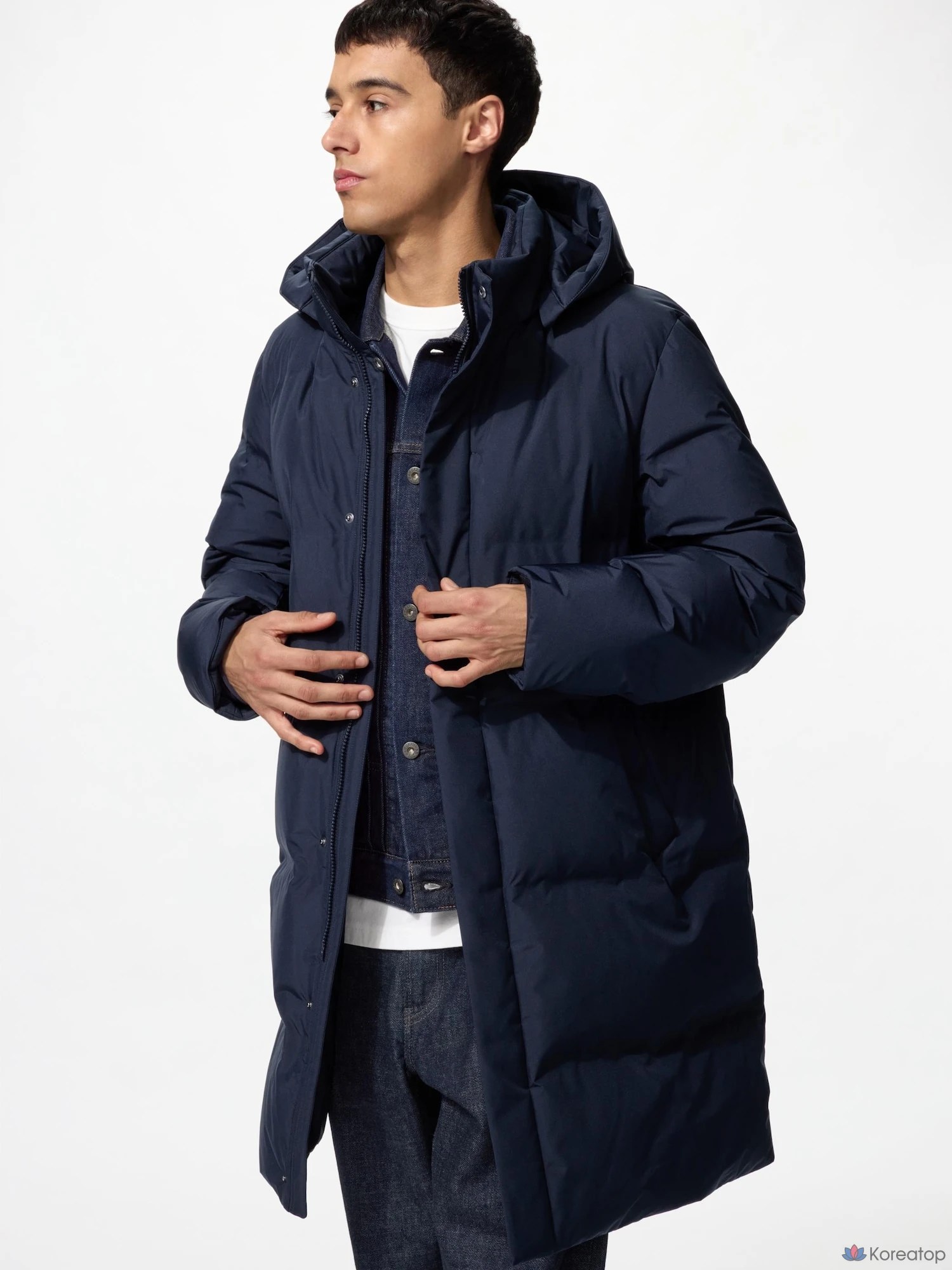 Пуховик Uniqlo Seamless Down Coat