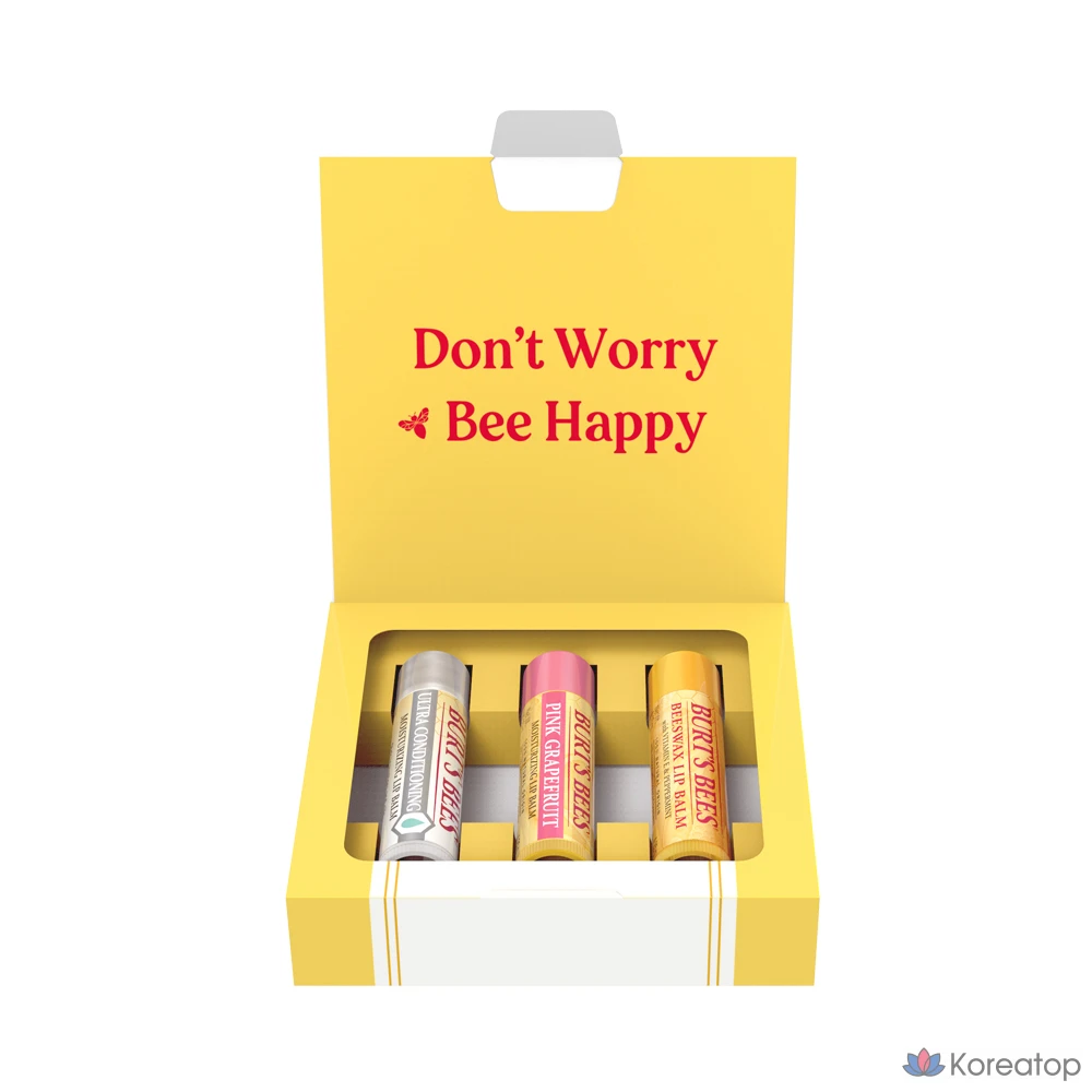 Набор бальзамов для губ Burt's Bees, 3 предмета, 6 предметов, 3 бальзама для губ, фото 3