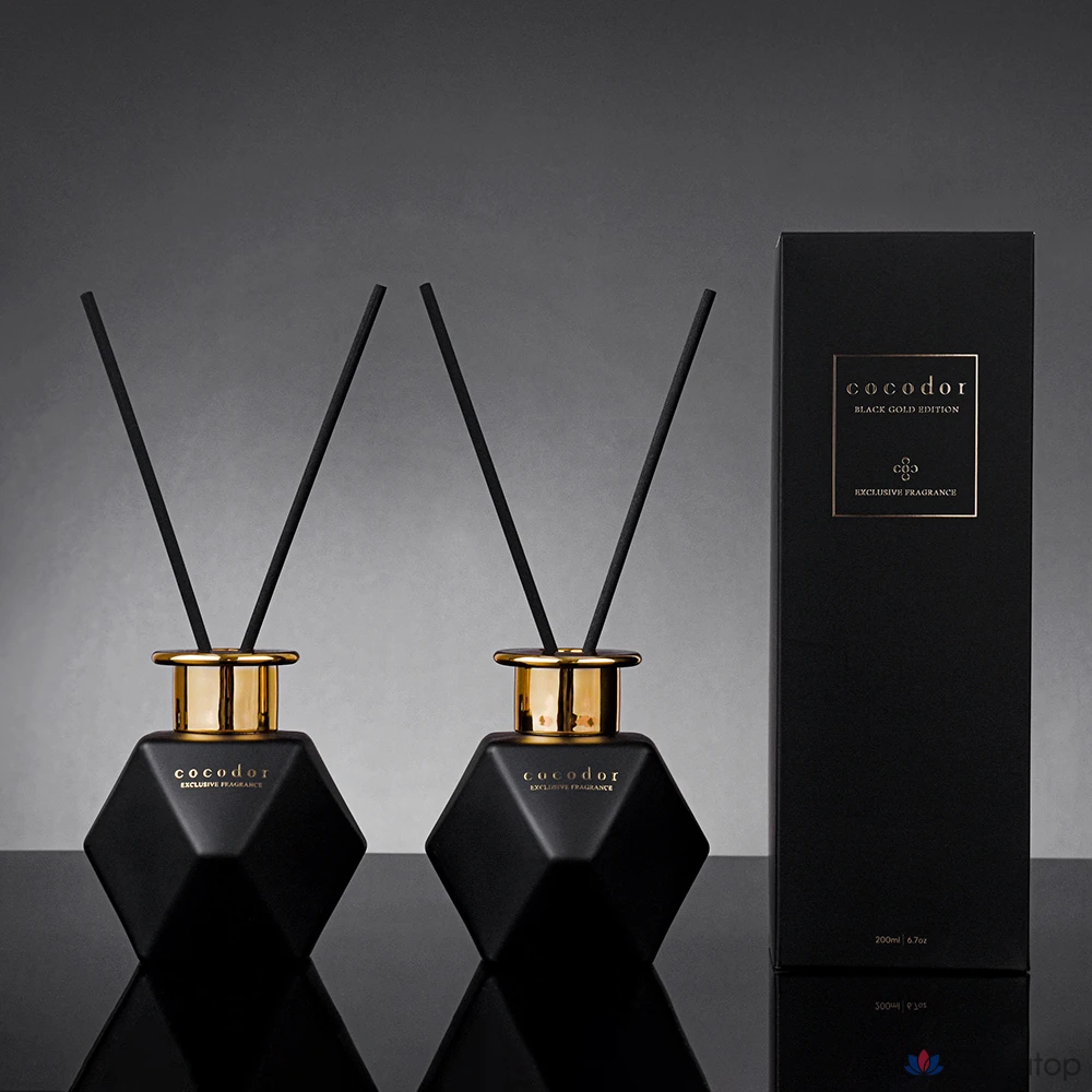 Диффузор для дома Cocodor Black Gold Edition, аромат Flower Shop, 400 мл, 2 шт.