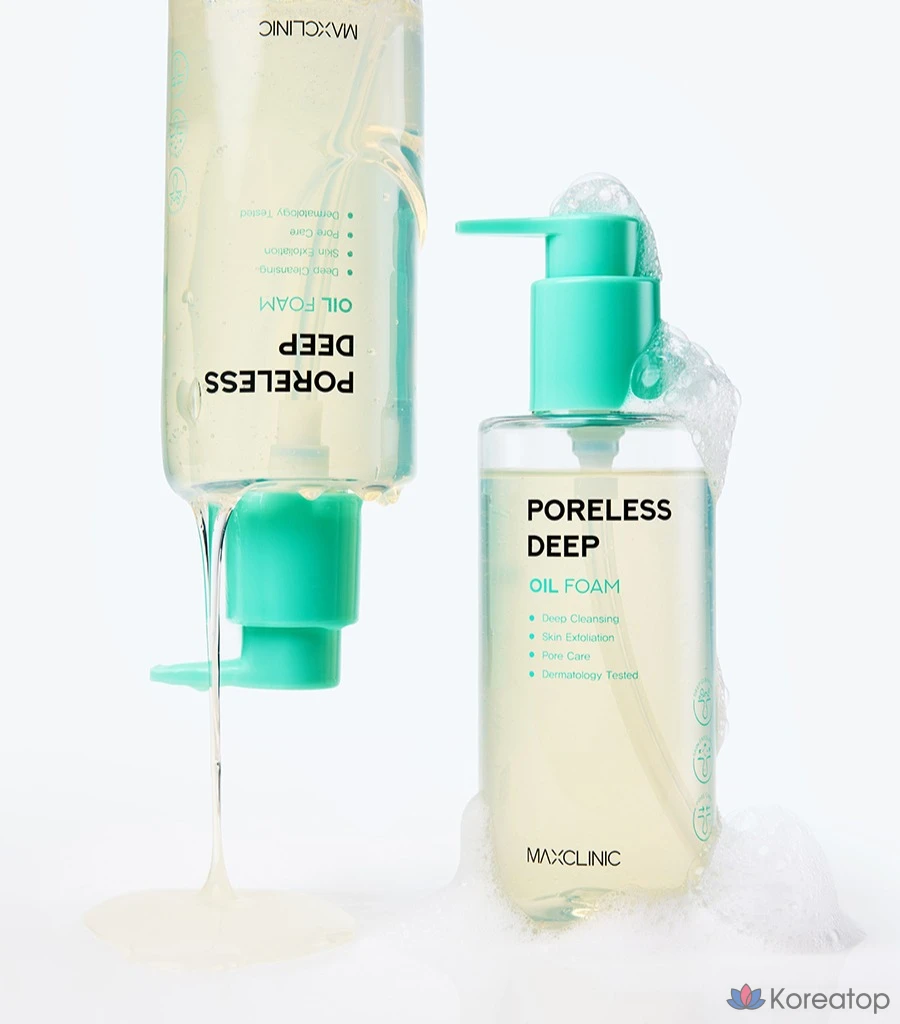 Пенка-масло для глубокого очищения кожи MAXCLINIC Poreless, 200 мл, 1 шт.