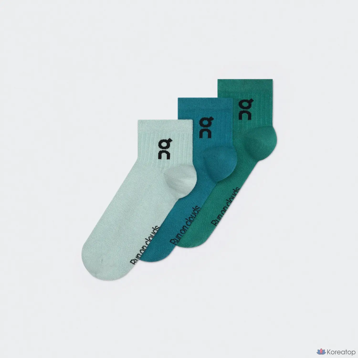 Носки ON Logo Sock Mid, 3 пары, фото 3