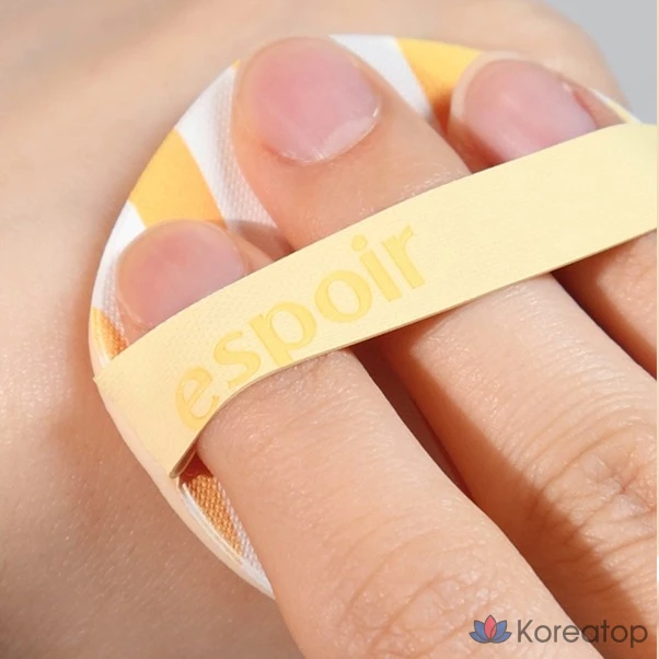 Тональный крем-кушон Espoir Biglow Volume Cushion Foundation, 13 г, SPF42 PA+++, 2 спонжа, 2 г тинта для губ, набор Gleeming Cali Edition, № 20 Vanilla, 2 набора., фото 9