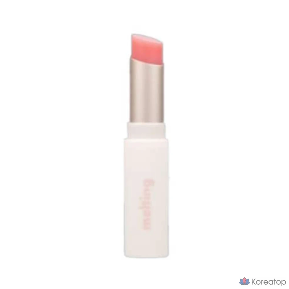 Блестящий тонирующий бальзам для губ MERZY Glossy Melting Tinted Color Lip Balm, GL1 Pink (ярко-розовый), 4 г, 1 шт.