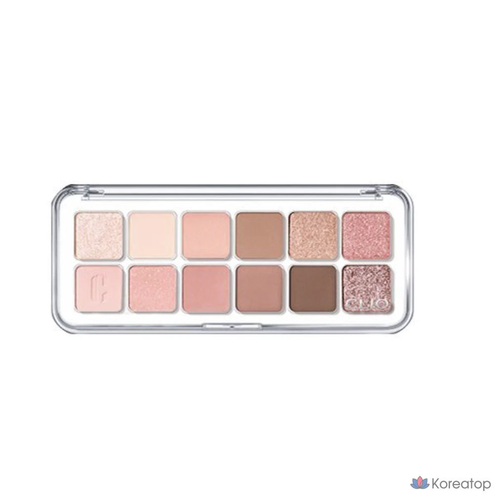 Палетка теней для век Clio Pro Eye Palette Air, 1 шт., 4 оттенка розового цвета