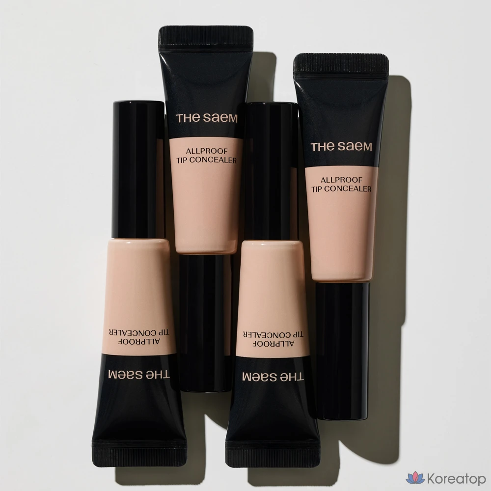 Консилер The Saem Cover Perfection All-Proof Tip Concealer, оттенок 1.5 Natural Beige, 12 г, 1 шт.