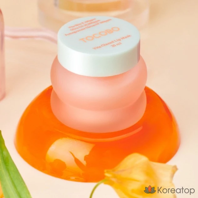 Маска для губ Tokobo Vita Glazed, 20 мл, 1 упаковка, 1 шт.