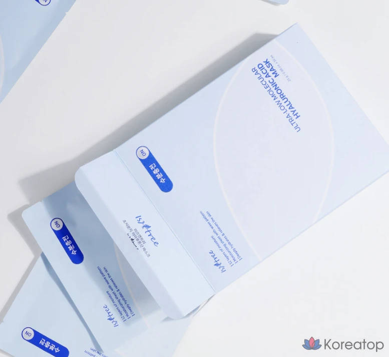 Маска для лица Isntree с ультранизкой молекулярной кислотой, 25 г, 10 штук, 1 упаковка., фото 5