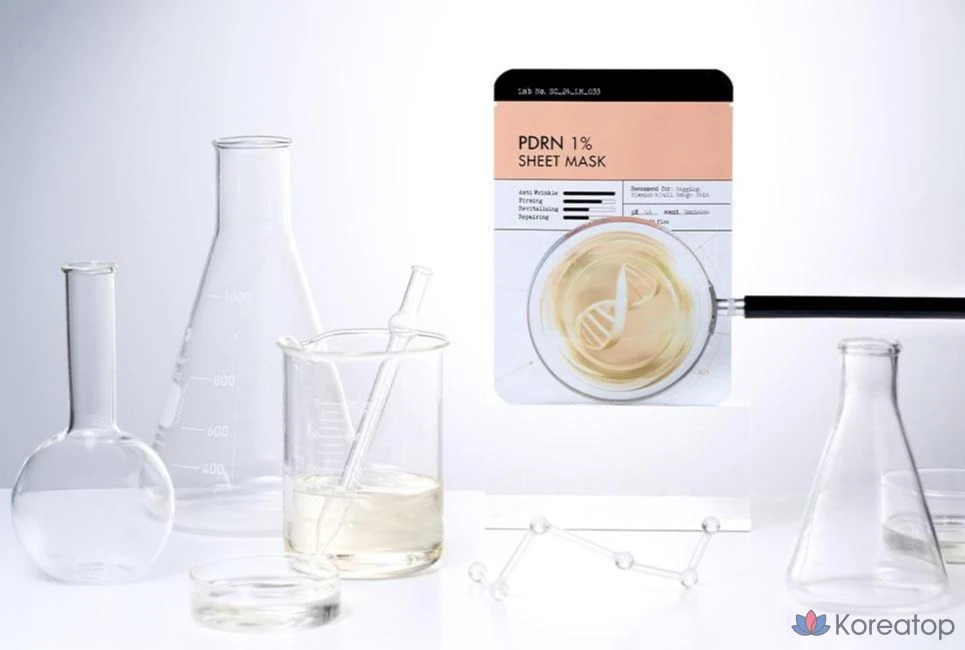 Тканевая маска Derma Factory PDRN 1%, 28 мл, 1 упаковка, 4 упаковки, фото 3