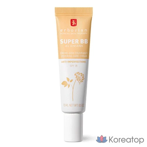 BB-крем Erborian Super SPF25, телесный, 15 мл, 1 шт.