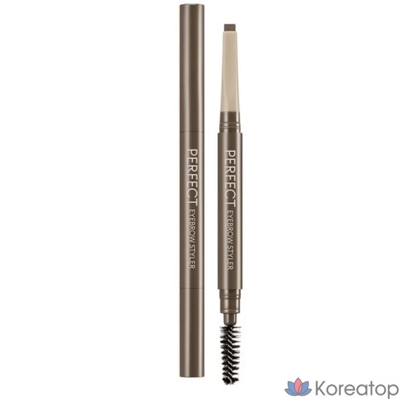 Карандаш для бровей Missha Perfect Styler, коричневый, 1 шт.