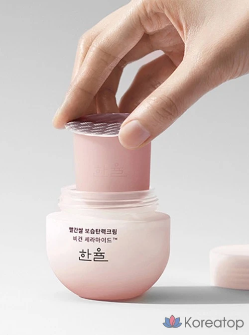 Увлажняющий крем для повышения эластичности кожи HANYUL с красным рисом, сменный блок, 30 мл x 2 шт., 60 мл, 1 шт.