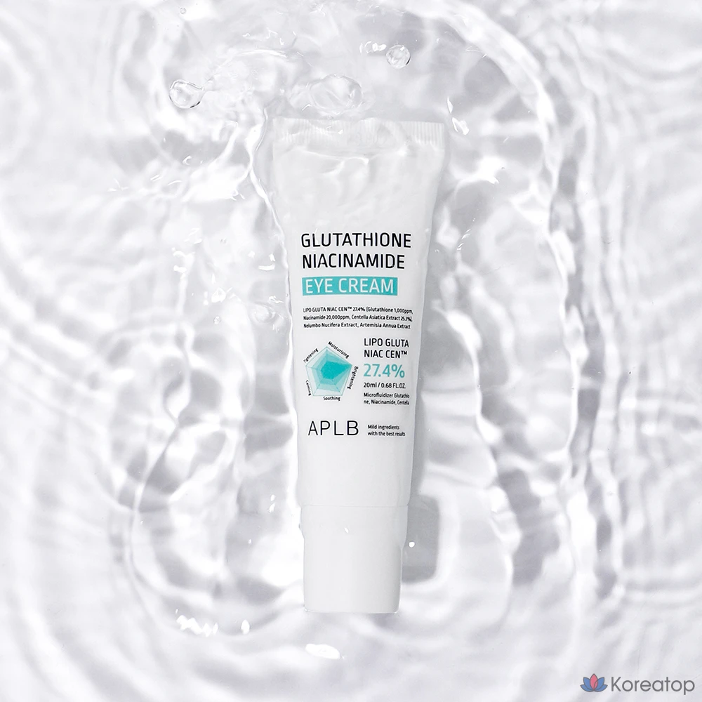 Крем для глаз APLB с глутатионом и ниацинамидом, 1 шт., 20 мл, фото 3
