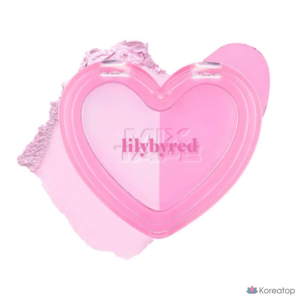 Румяна Lilybyred Love Beam Cheek Duo 4 г, 01 ALL PINK Pink Beam, 1 шт.