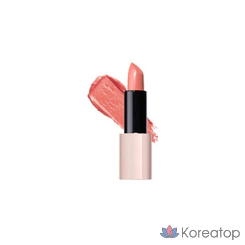 Помада The Saem Kissholic Intense Lipstick, 1 шт., CR02, цвет «Йогуртовый персик»., фото 2
