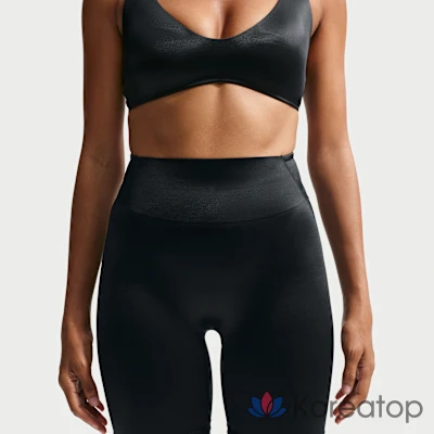 Велошорты женские Nike Skims Satin Shine Mid-Rise 7-Inch Bonded Biker Shorts, фото 2