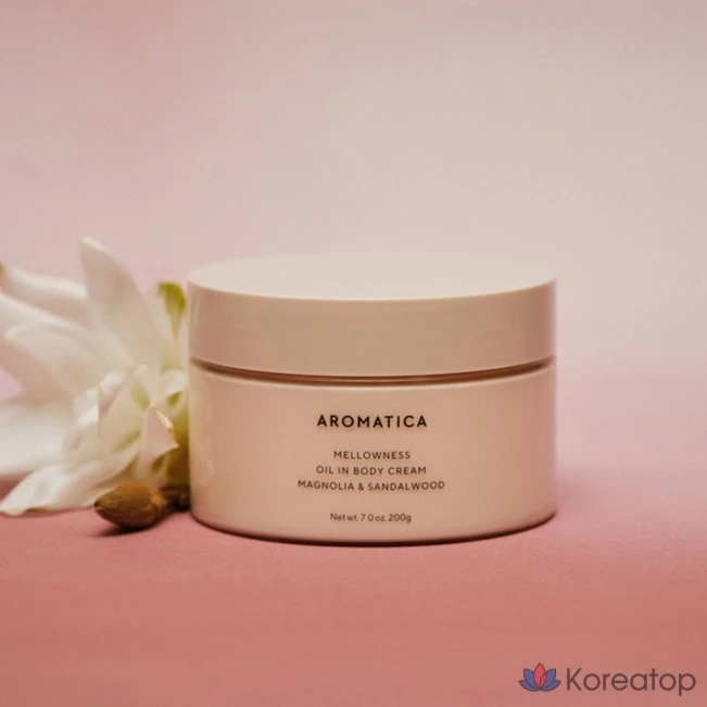 Масло для тела Aromatica Mellowness с магнолией и сандалом, 200 г, 1 шт.