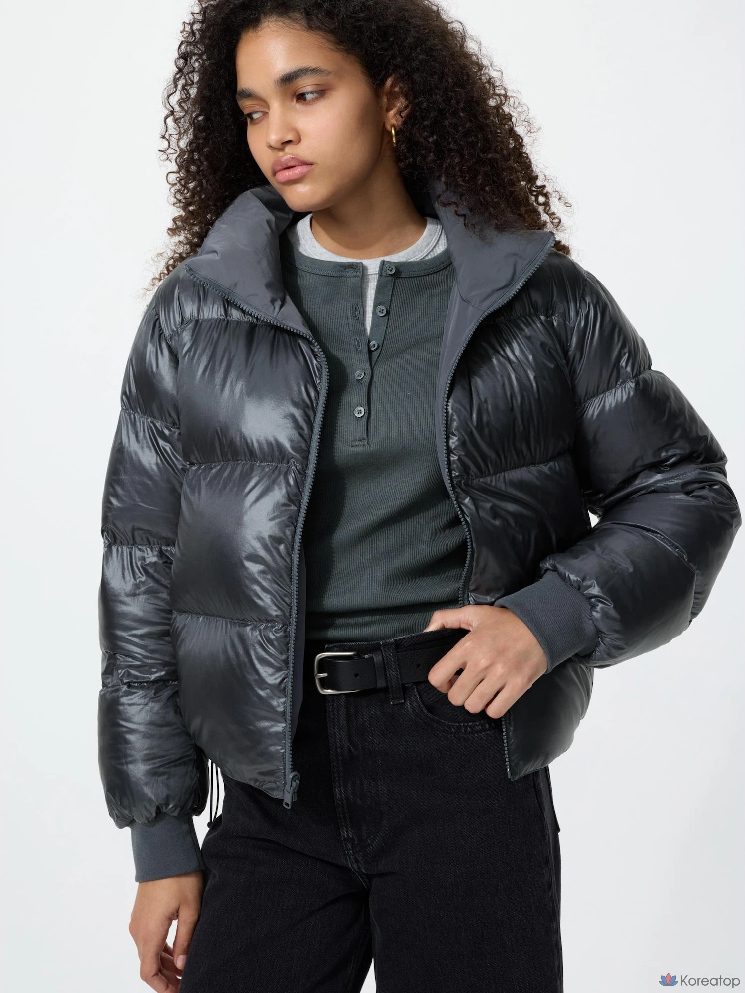 Пуховик Uniqlo Reversible Down Short Jacket
