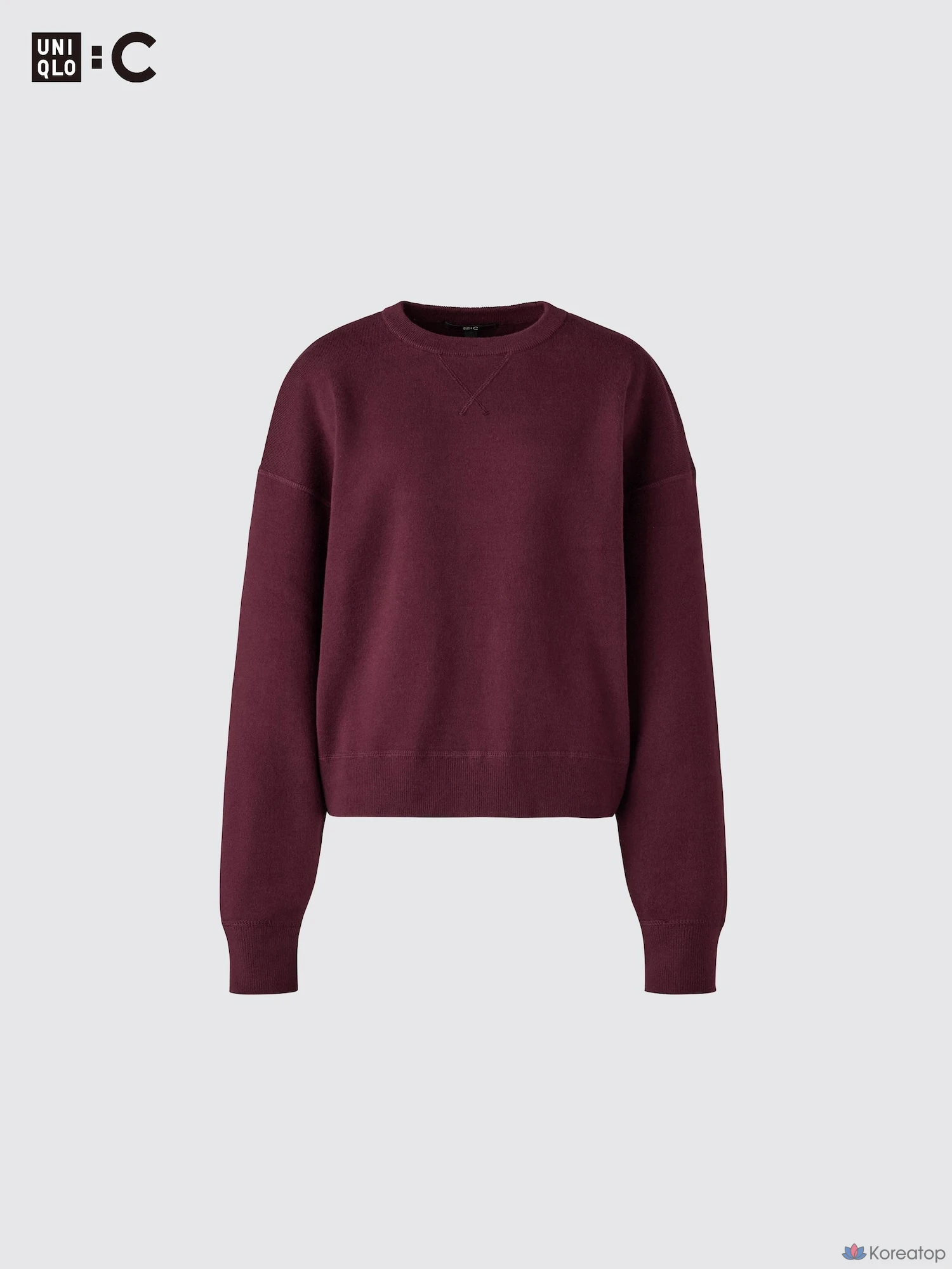 Свитер Uniqlo Smooth Cotton Crew Neck Sweater