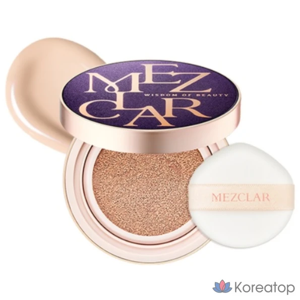 Тональный крем-кушон Jayjun Skincare Airfit, цвет: № 21 (фиолетовый), фиолетовый футляр, 1 шт.