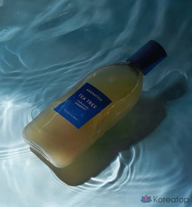 Очищающий шампунь с маслом чайного дерева Aromatica, 400 мл, 1 флакон.