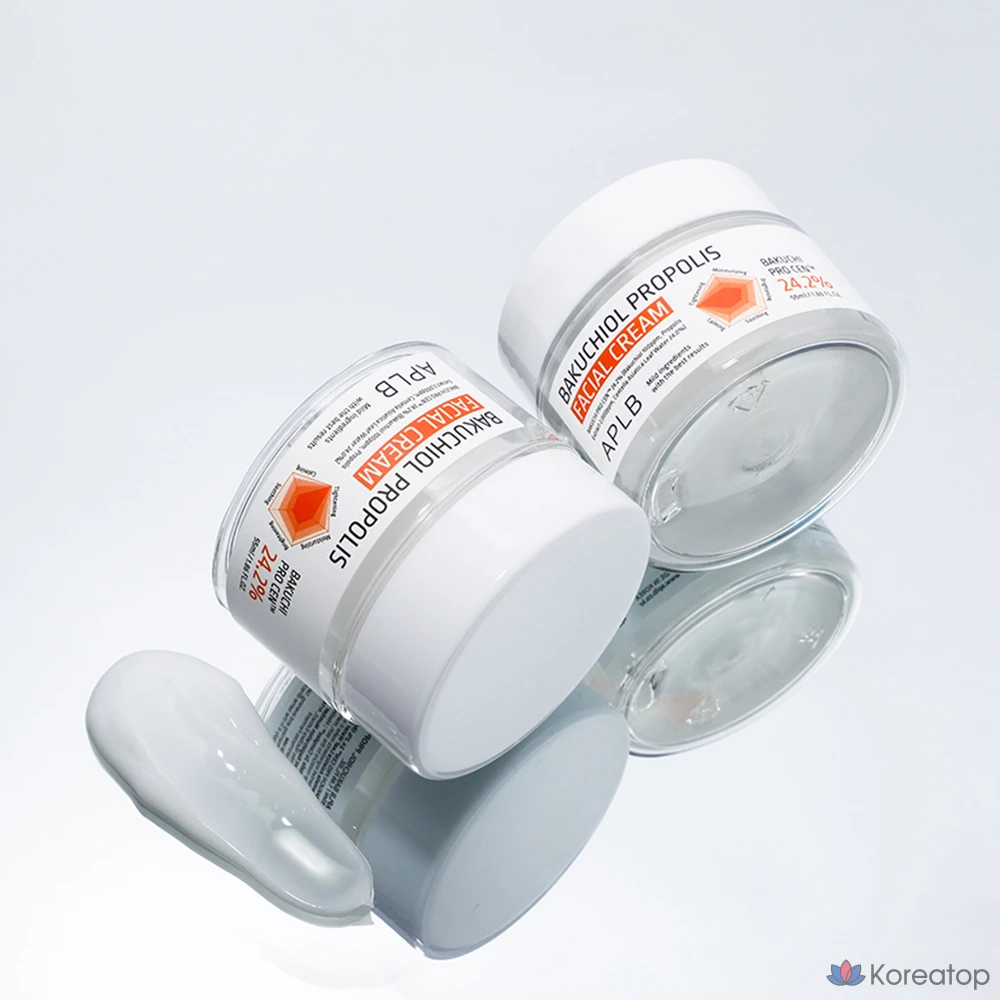 Крем для лица APLB с бакучиолом и прополисом, 55 мл, 1 шт.