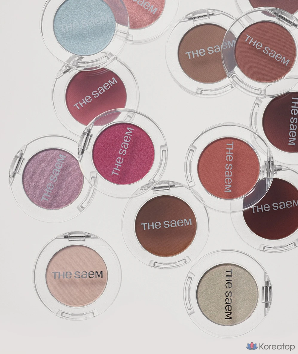 Матовые тени для век The Saem Sammul Single Shadow Matte, PP02 Muiryhan Vine, 1 шт., фото 8