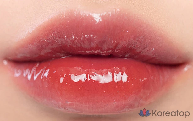 Rom&nd Glasting Water Gloss, оттенок 01 Coral Crush, 1 шт., фото 3